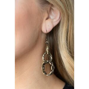 Shameless Shine Brass Earrings (203)